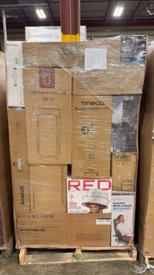 Medium Mixed Electronics & Appliances Liquidation Pallet – Untested Customer Returns