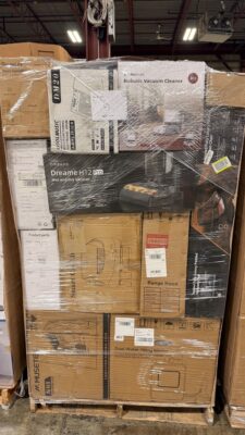 Medium Mixed Electronics & Appliances Liquidation Pallet – Untested Returns
