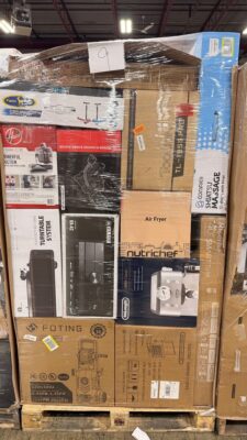 Medium Mixed Electronics & Appliances Liquidation Pallet – Untested Customer Returns