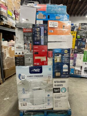 Mixed Appliance & Electronics Liquidation Pallet #38