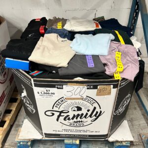 Brand Name Clothing Wholesale Pallet – 300 Pieces