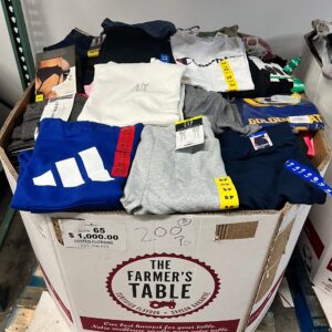 Brand Name Clothing Liquidation Pallet – 200 Pieces Wholesale