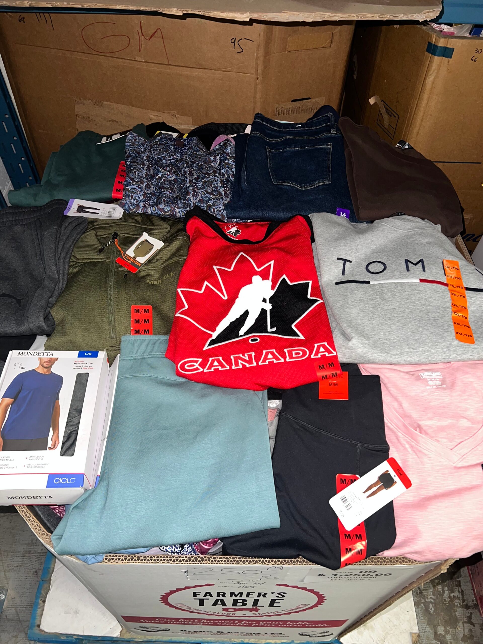 Brand Name Clothing Liquidation Pallet – 250 Pieces - Image 3