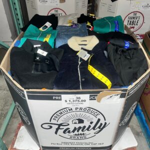 CW Clothing Liquidation Pallet – 250 Piece Wholesale Assortment
