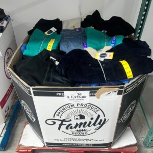 Assorted CW Apparel Liquidation Pallet – 250 Pieces