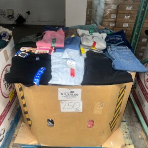 Apparel Liquidation Wholesale Pallet – 250 Pieces