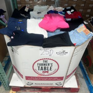 CW Mixed Apparel Wholesale Pallet – 250 Pieces
