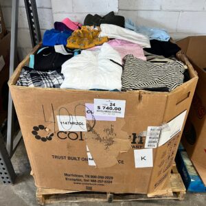 Mixed Apparel Liquidation Pallet – 400 Pieces