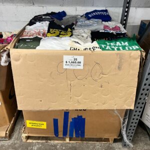 Assorted Apparel Liquidation Pallet – 900 Pieces